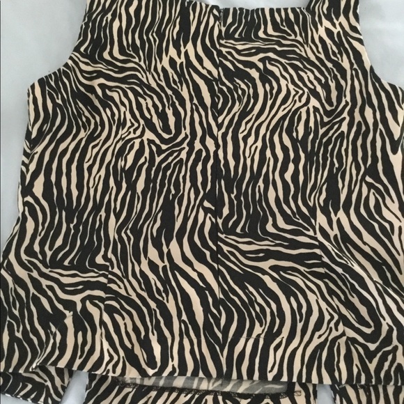Women’s Zebra Print Top - Picture 2 of 2